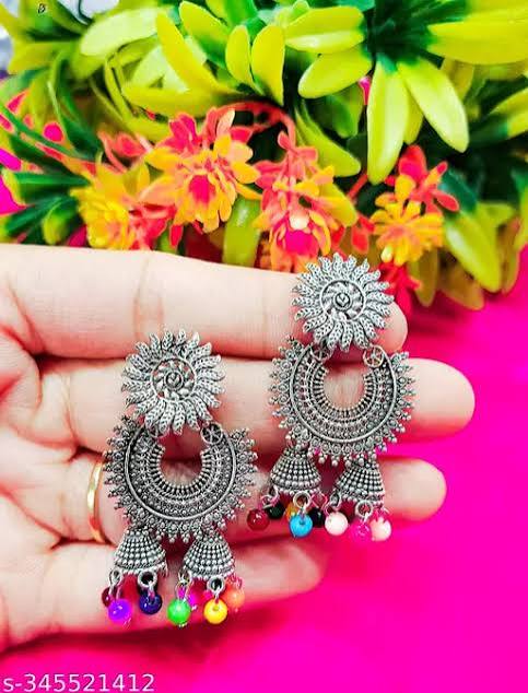 Classic Earrings & Studs Fancy Earring For Woman Fantastic Gorgeous Trendy Jhumkas For Girls And Women